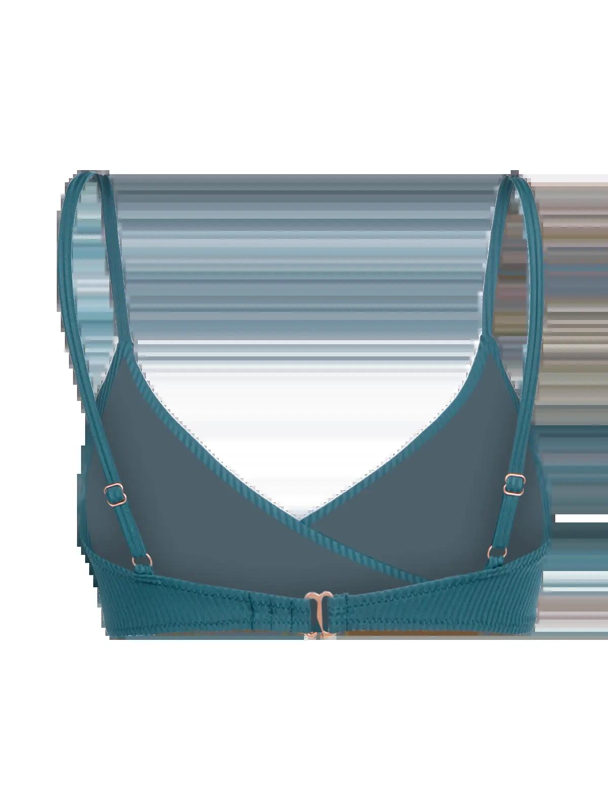Diamia-Rib Dames Bikinitop Bralette Bikini Top Uitneembare Padding Mediterranea 2/6