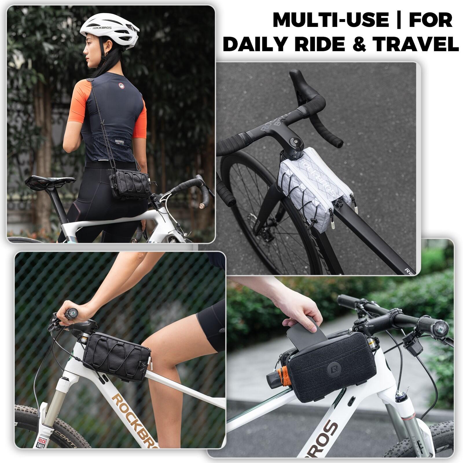 ROCKBROS Fahrrad Doppel Rahmentasche Oberrohrtasche 6/6