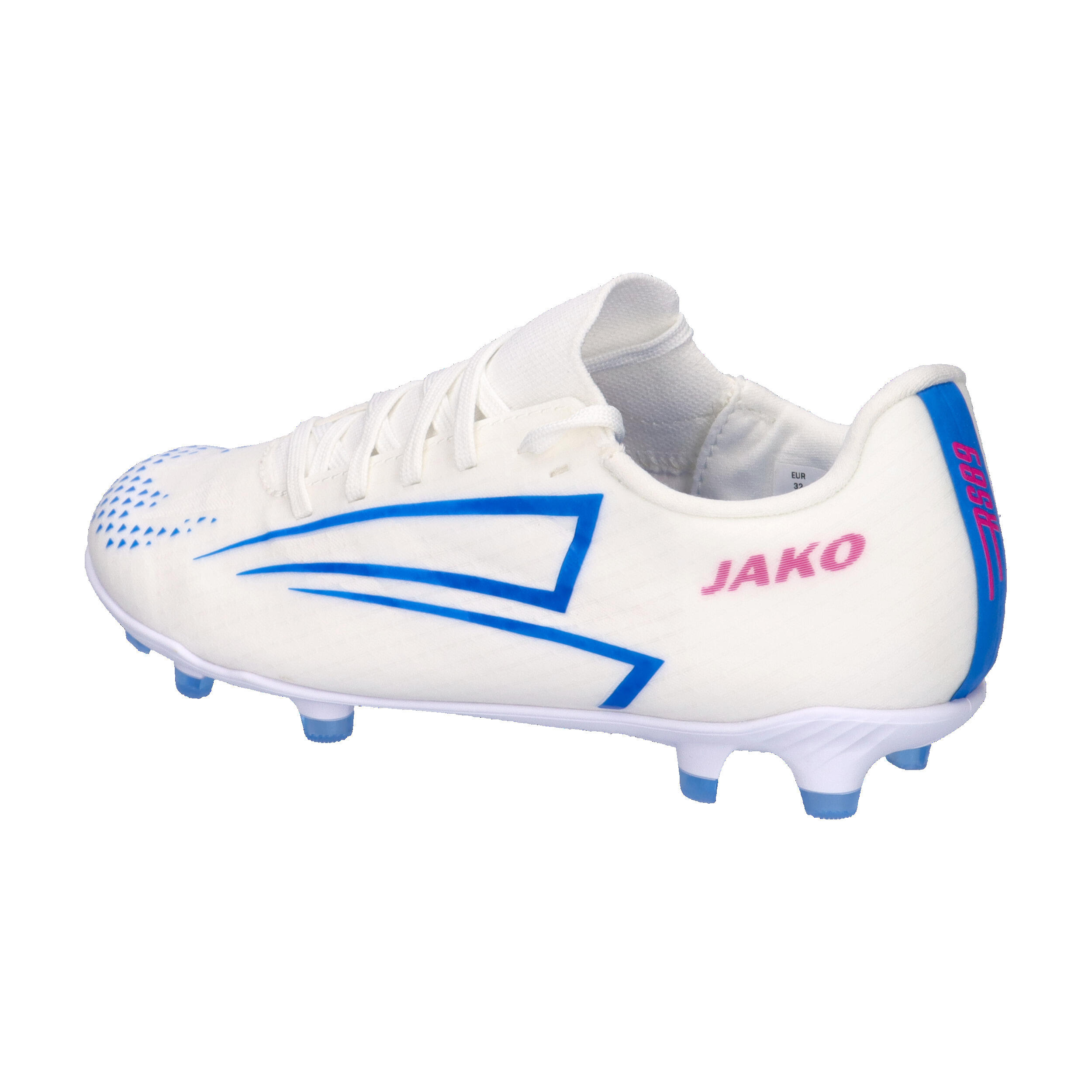 Scarpe - calcio - bambini - robuste, suola fg/ag - rs89 - bianco/rosso/blu 2/10