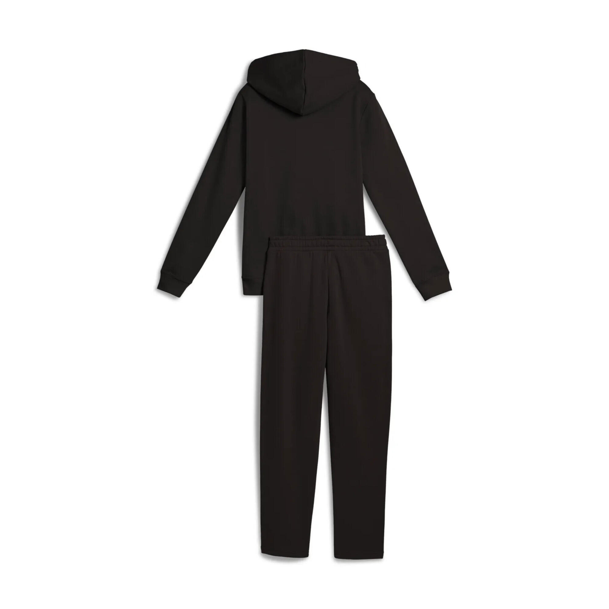 Puma Mädchen Trainingsanzug Metallic Hooded Sweat Suit FL G 689729 2/3