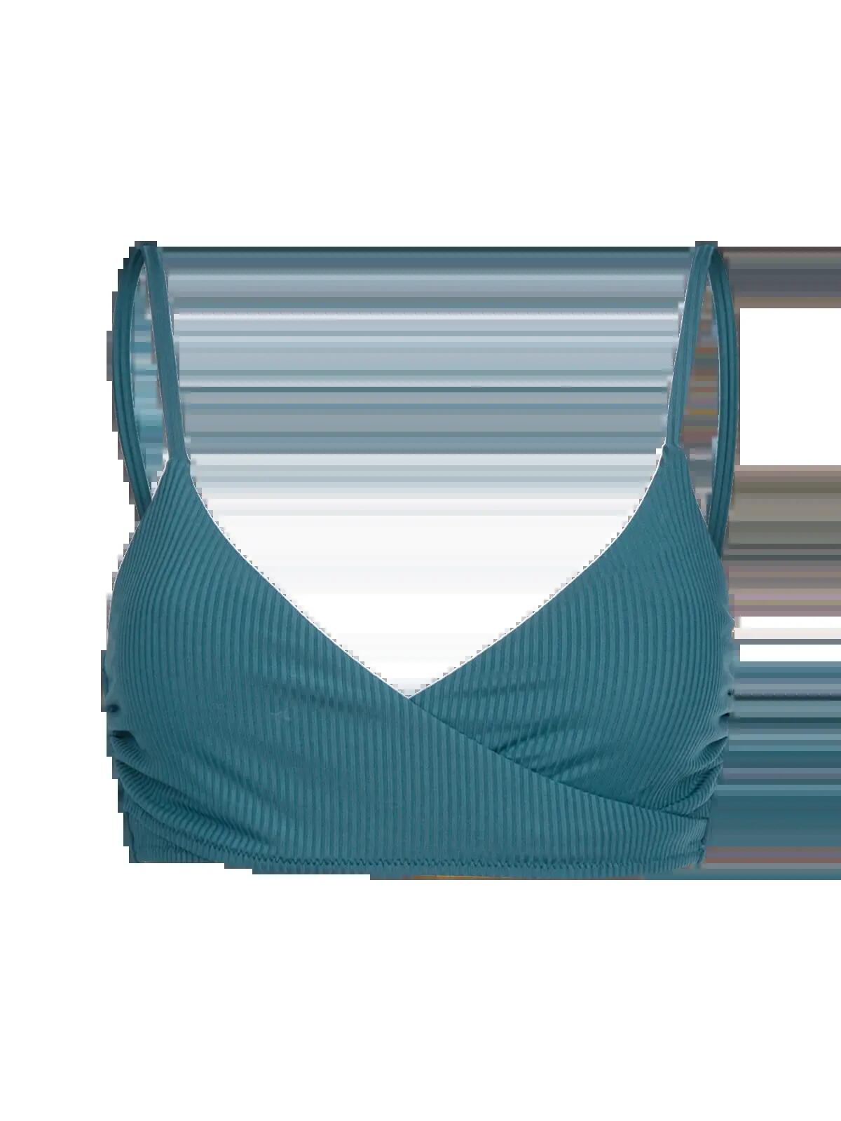 Diamia-Rib Dames Bikinitop Bralette Bikini Top Uitneembare Padding Mediterranea 1/6