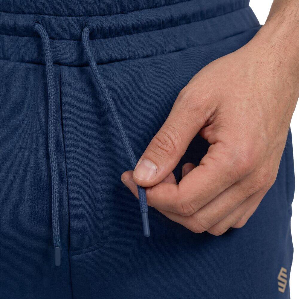 Pantaloni da tuta tennis uomo Topspin Navy Blu 5/6