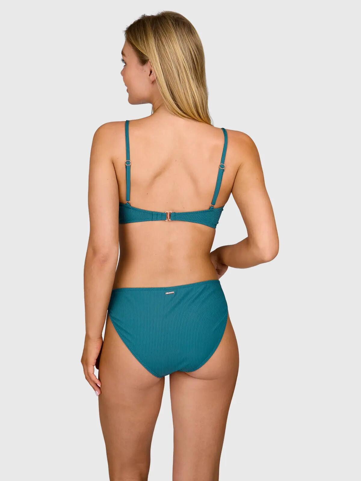 Diamia-Rib Dames Bikinitop Bralette Bikini Top Uitneembare Padding Mediterranea 5/6
