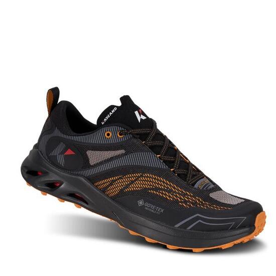 Outdoor schoenen Heren ELEVATION GTX zwart oranje