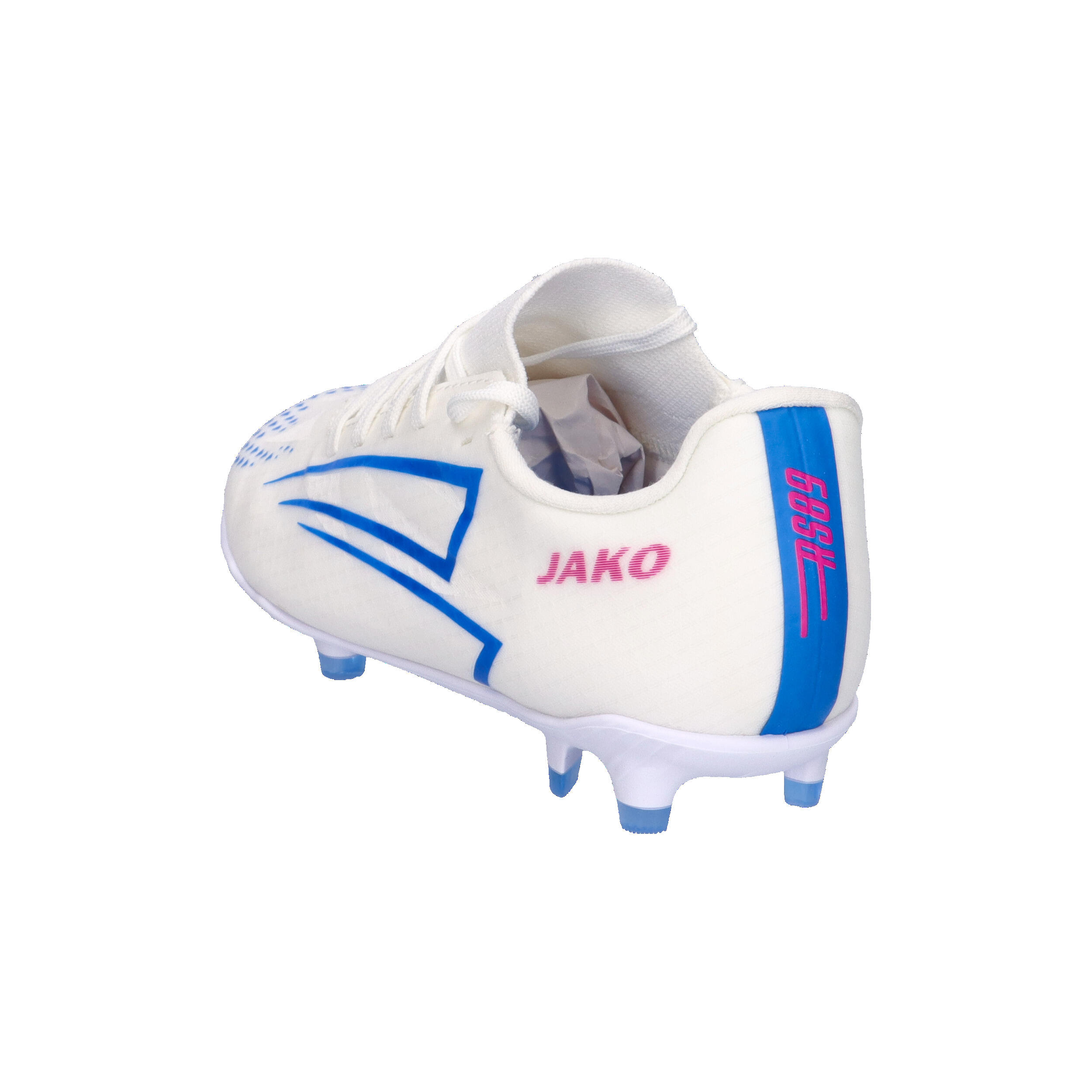 Scarpe - calcio - bambini - robuste, suola fg/ag - rs89 - bianco/rosso/blu 3/10