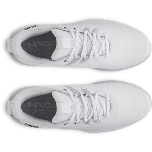 Zapatos Golf Under Armour Drive Pro Clone Sl Hombre Blanco 4/5
