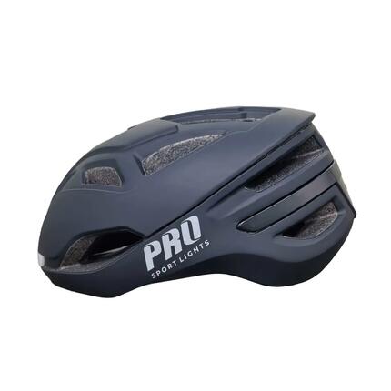 Casque de vélo intelligent avec clignotants et éclairage LED - Noir