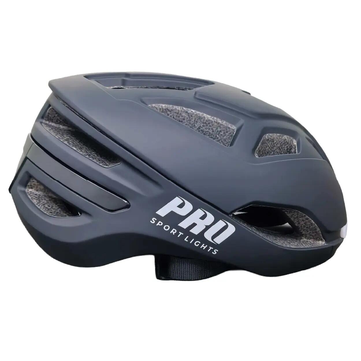 Fietshelm met Richtingsaanwijzers Slimme Helm met LED Verlichting Zwart 4/4