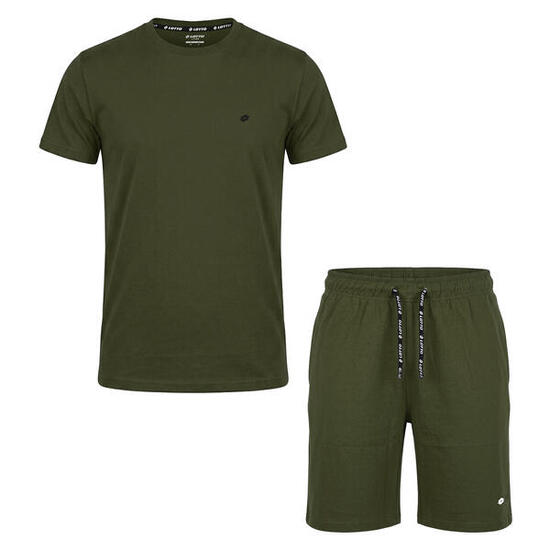 Completo Sportivo Uomo LOTTO Cotone Corto