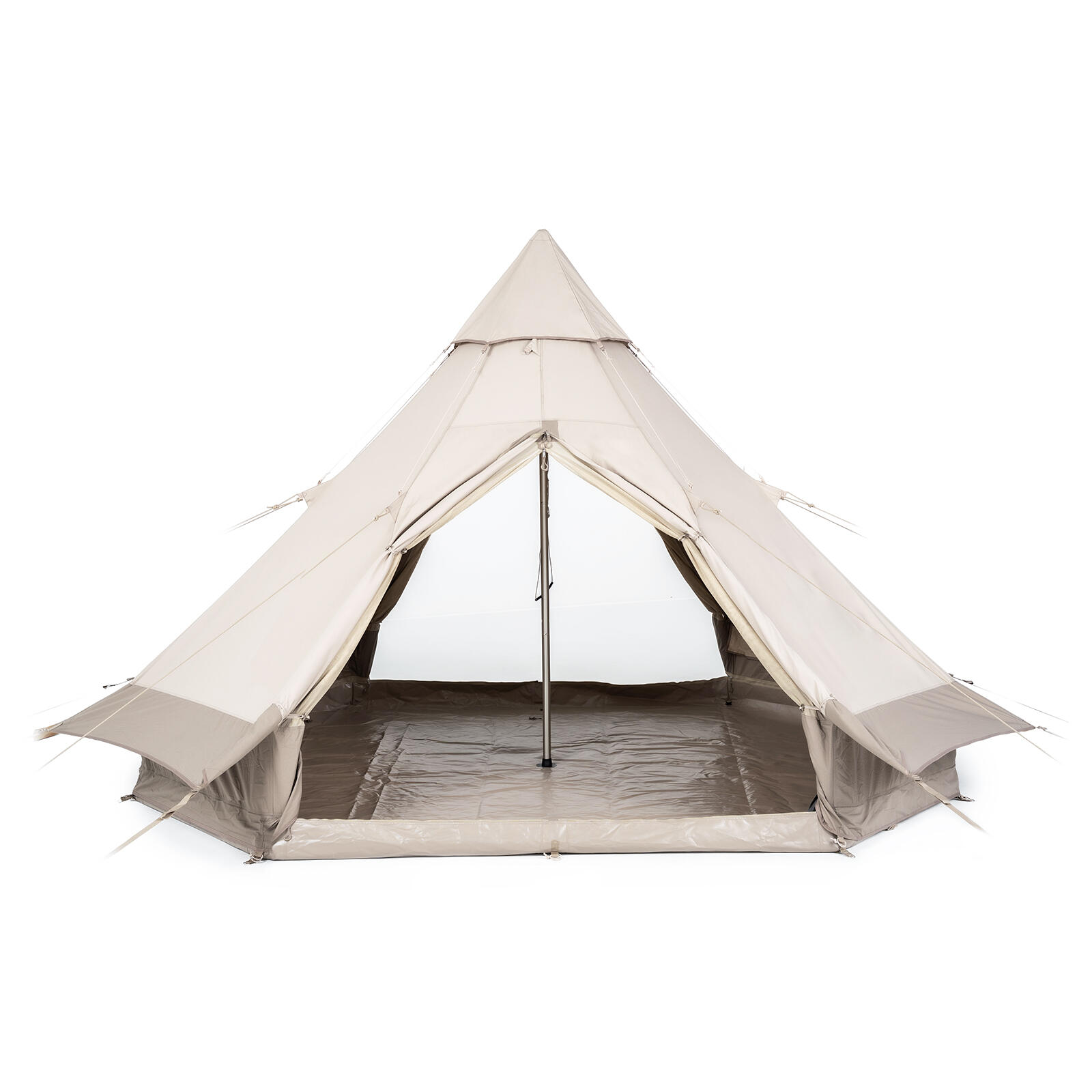 qeedo Cone 4 Tipi Zelt Baumwolle - 4 Personen - 350×350×230 cm 5/7