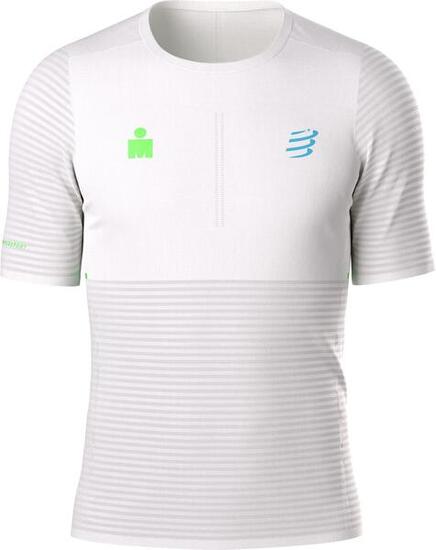 Compressport Pro Racing Ironman 2026 T-shirt, wit, heren