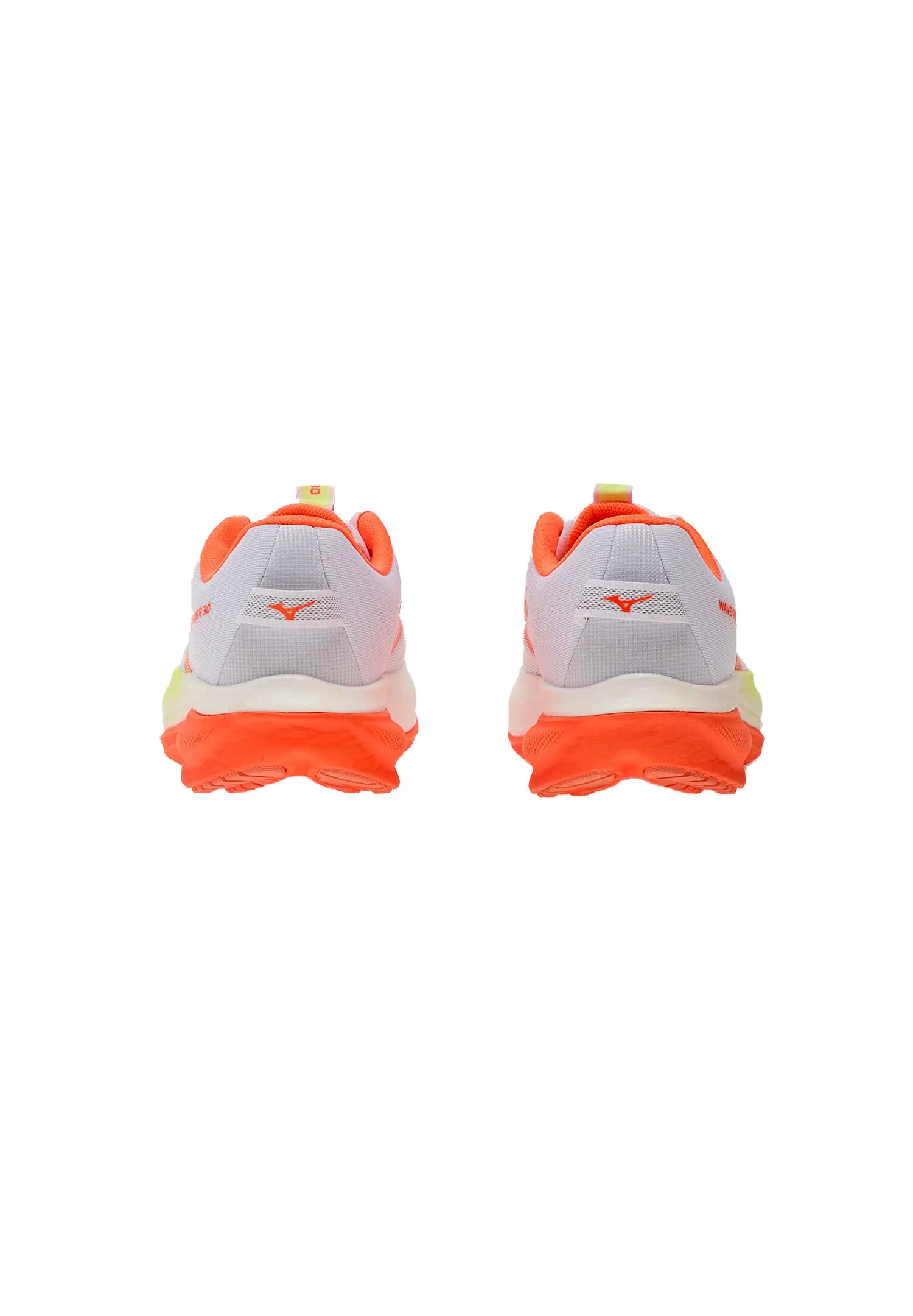 Mizuno Damen Wave Rider 30 Laufschuh J1GM262071 White/Flamingo Coarl/Lime Plump 4/7
