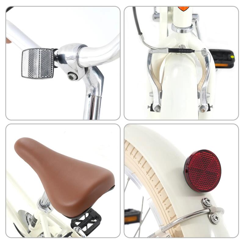 Bicicletă de oraș pentru copii EM2 20" 1 viteză, frâne V-Brake