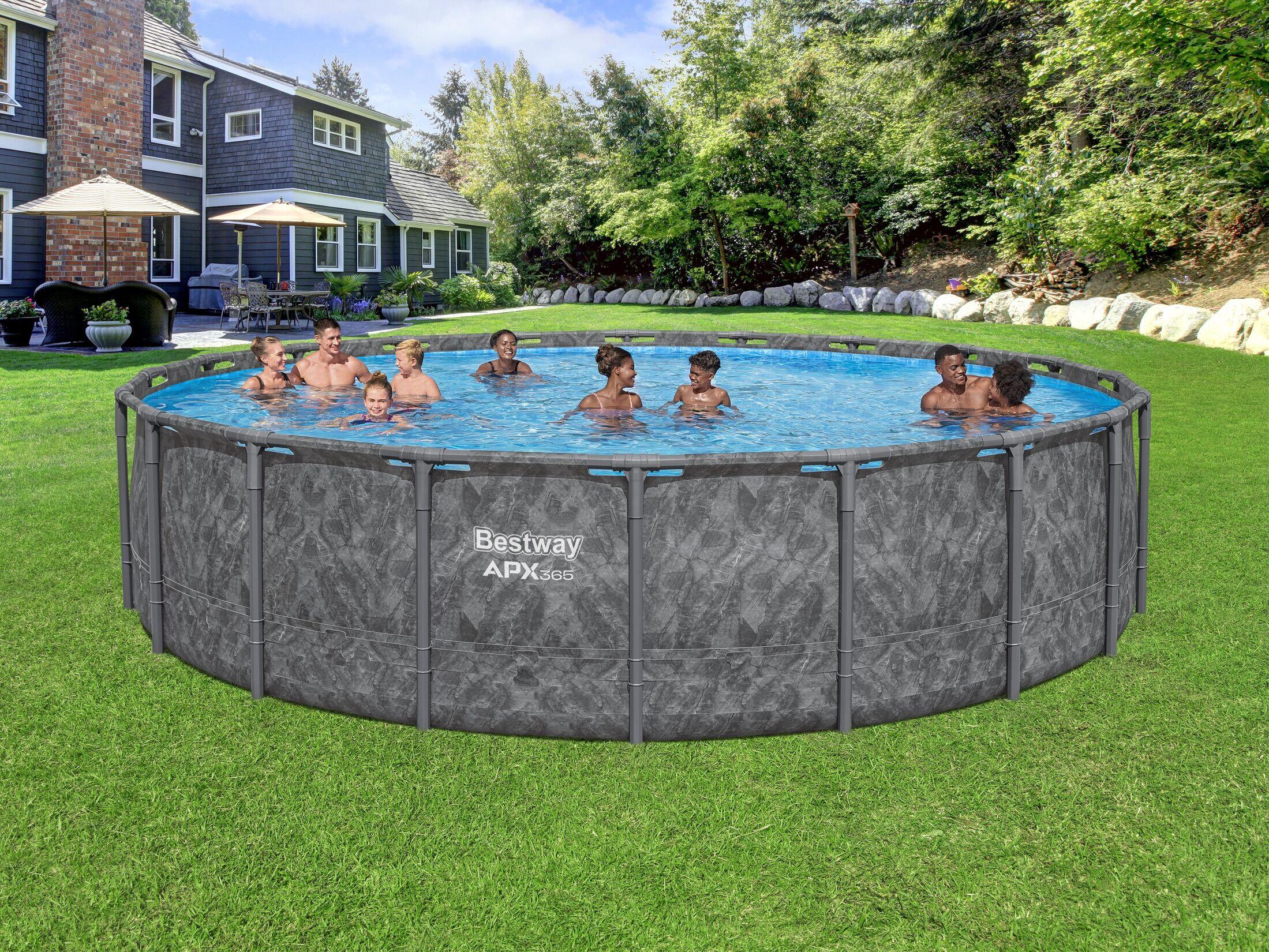 Bestway 561NF Piscina base fuori terra APX 365 da 610x132 cm 4/7