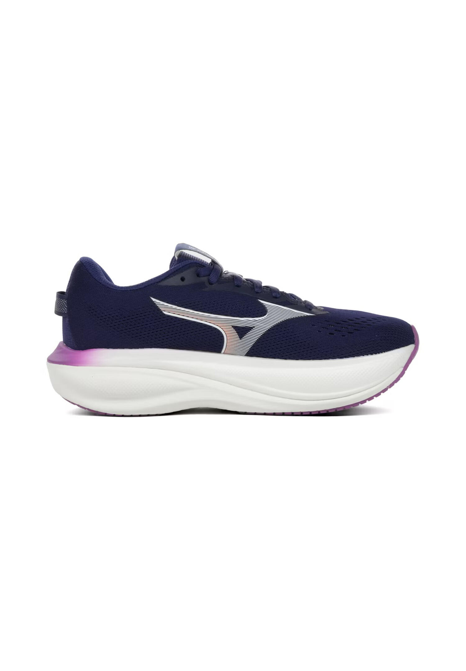 Mizuno Damen Wave Rider 30 Laufschuh J1GM262074 Rhodonite/White/Fircecracker 5/7