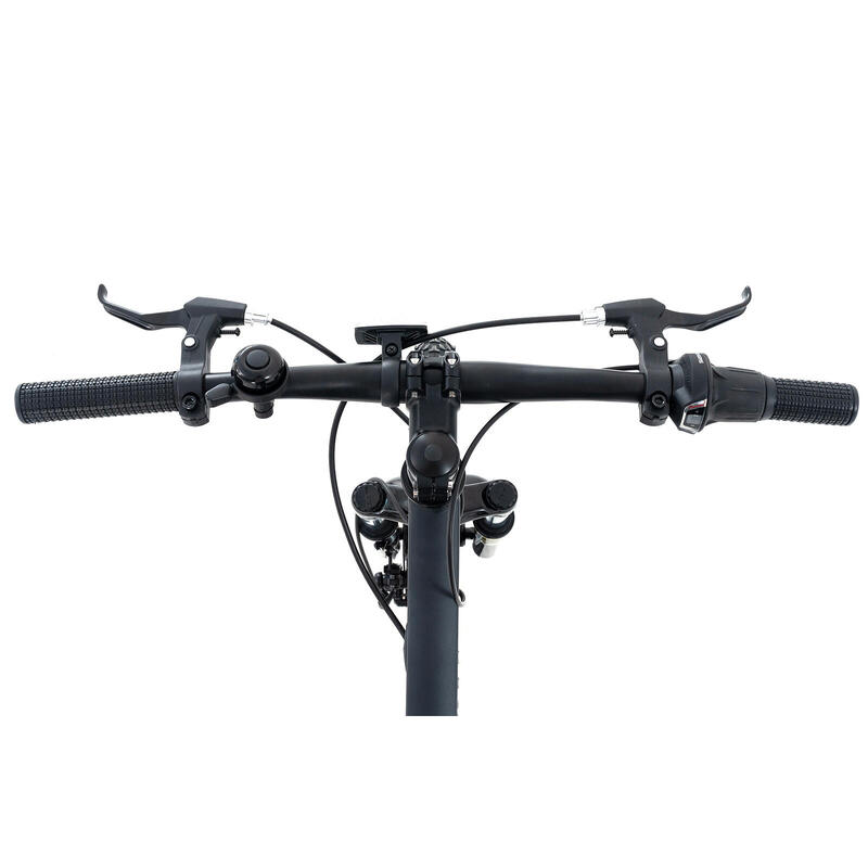 Bicicletă de munte copii MTB 20" EM5 – 7 viteze, frâne pe disc, furcă suspendată