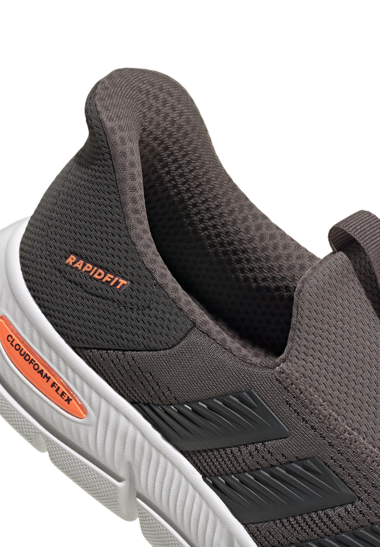 Adidas Cloudfoam Flex - Lounge Rapidfit Herren Sneaker Wide KK3488 Grau 5/7