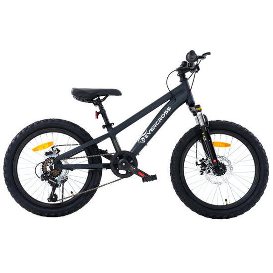 Rower górski dzieci MTB 20" EM5–7 biegów, hamulce tarczowe, amortyzowany widelec