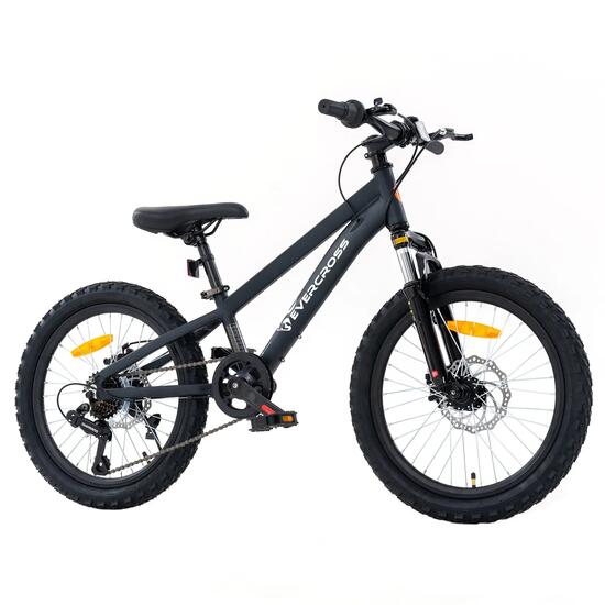 Kinder Mountainbike MTB 20" EM5 7 versnellingen schijfremmen verende voorvork