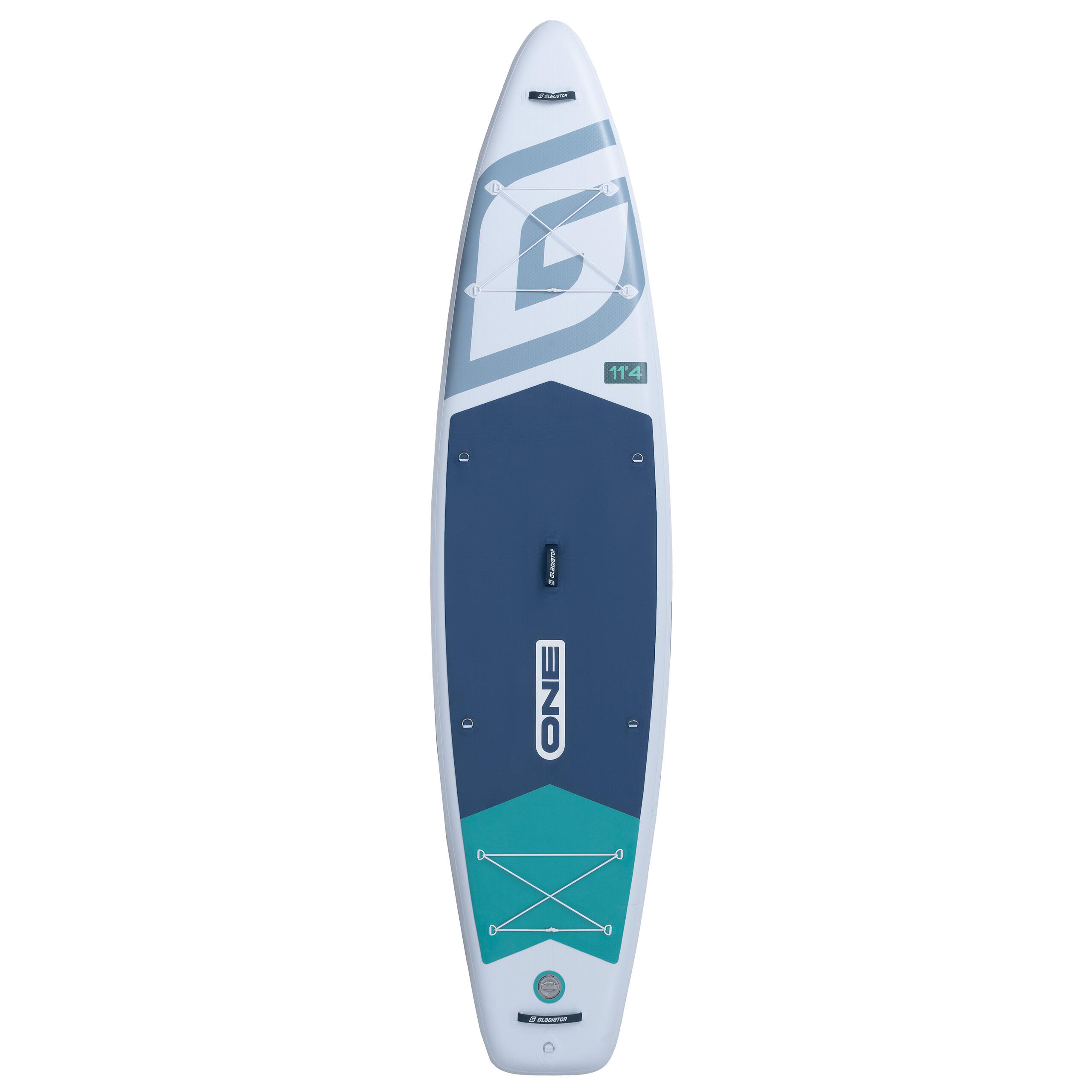 Deska SUP Gladiator ONE 11'4 Touring White 2026 + Bojka + Pompka PBG6 12V 2/7