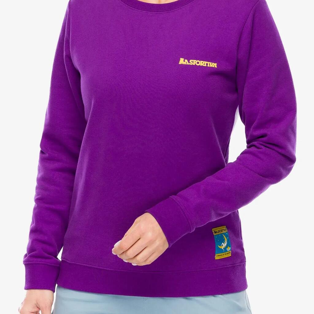 Sweatshirt round neck woman La Sportiva Climbing on the Moon