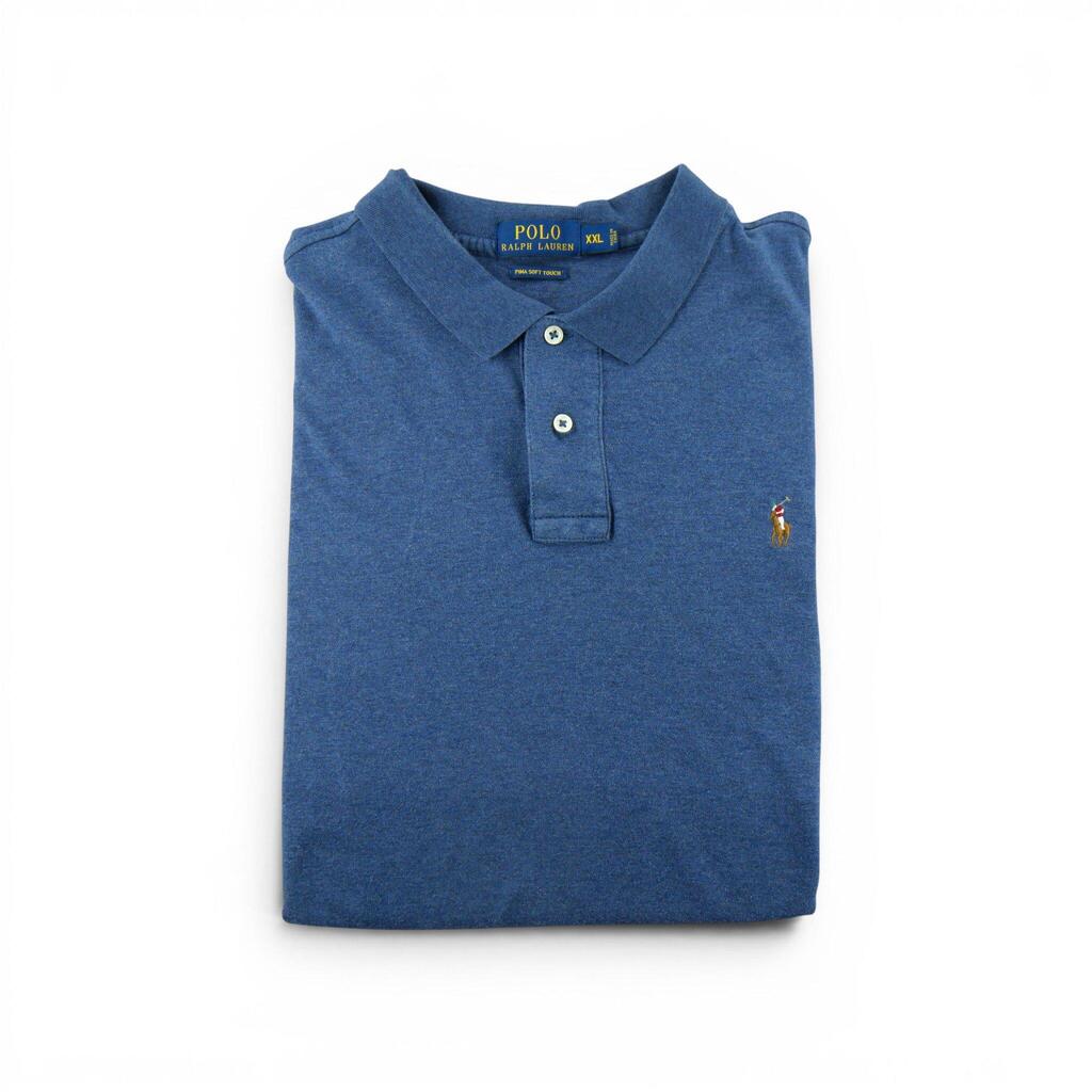 Second life - Polo Ralph Lauren Men Short Sleeve Shirt Blue - Excellent