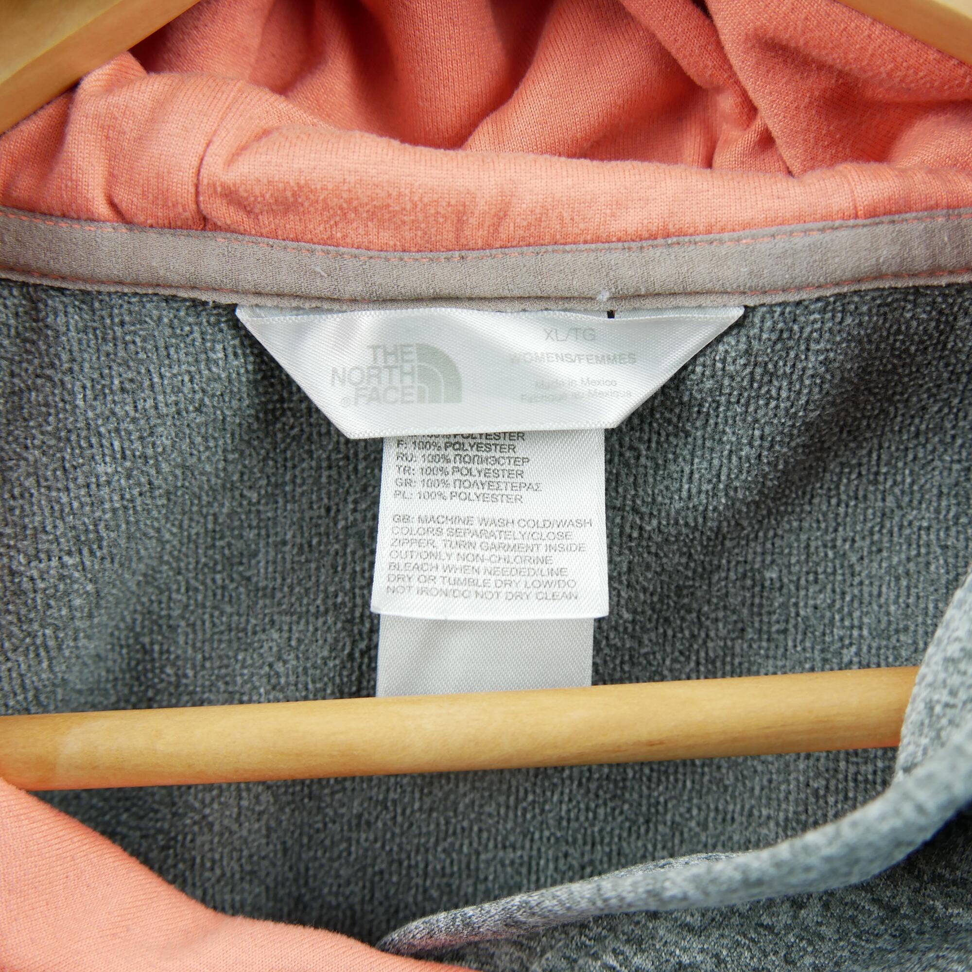 Tweedehands - The North Face dames hoodie grijsgrau - Goede staat 5/5