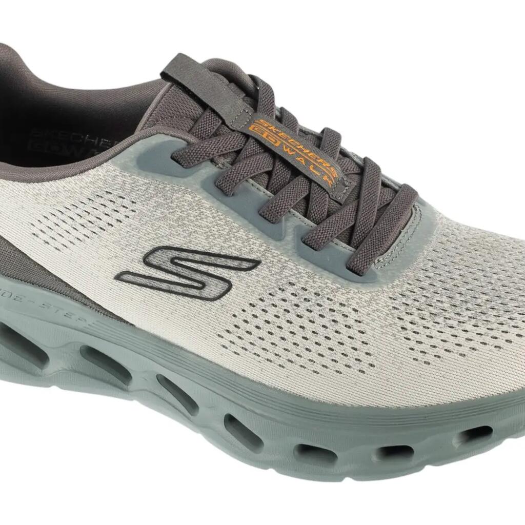 Мъже - Skechers Go Walk Glide Step - 217020-Sage - Сиво