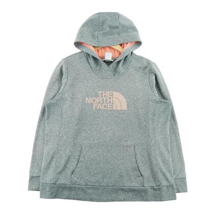 Tweedehands - The North Face dames hoodie grijsgrau - Goede staat