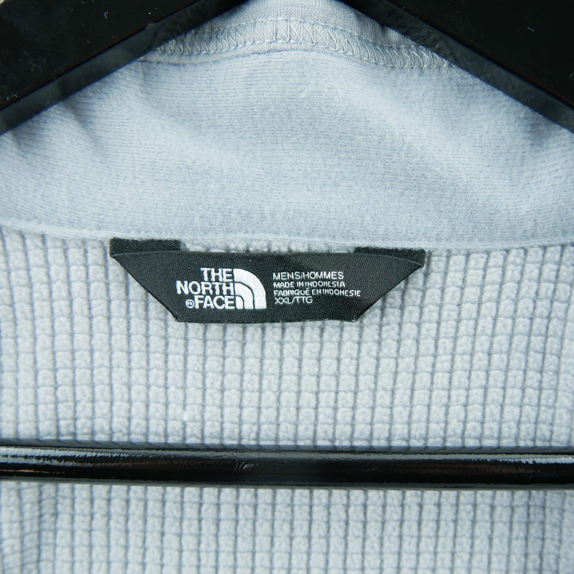Seconde vie - Pull polaire Homme  TNF Gris - Excellent 6/7
