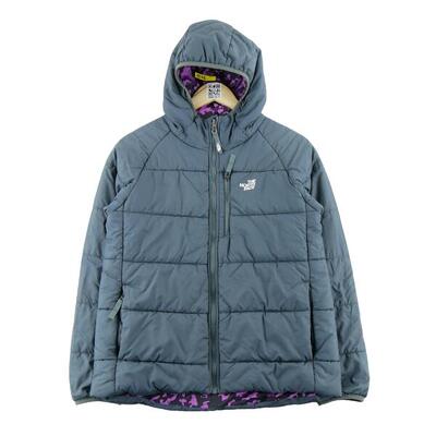 Tweedehands - the north face dames reversible donzen jas - goede staat