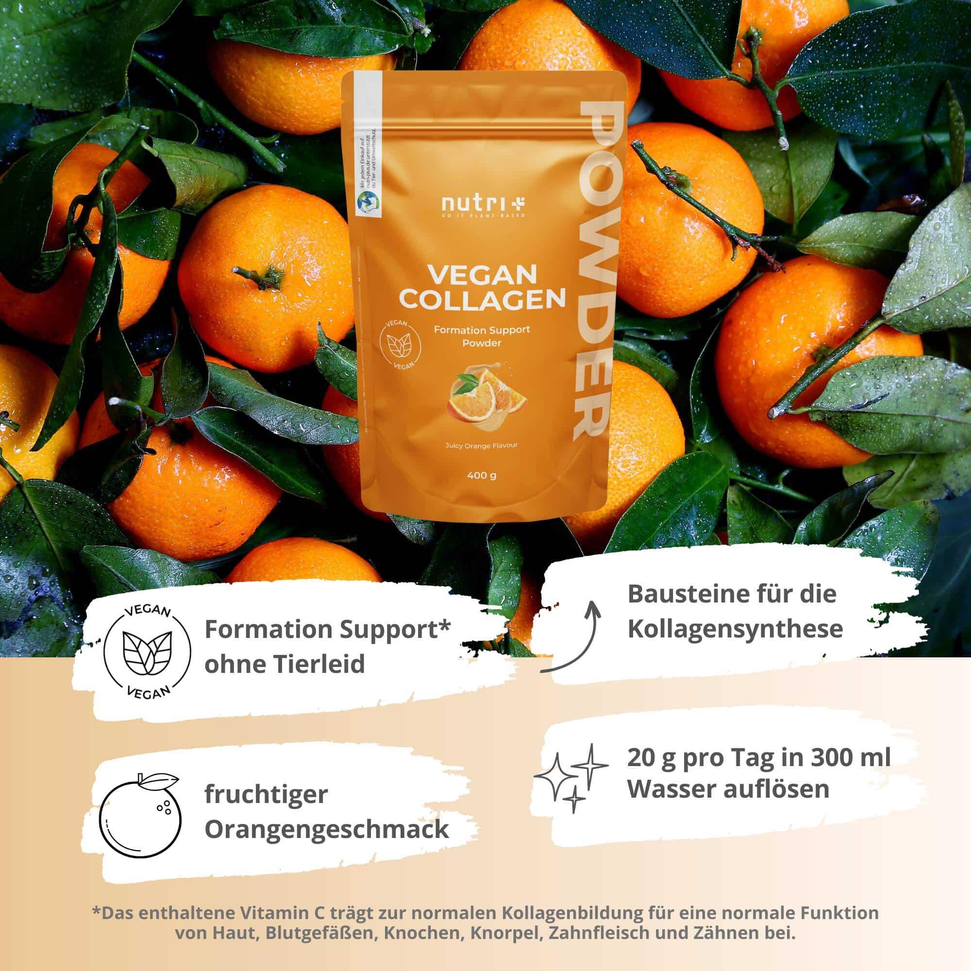 Vegan Collagen Formation Support Juicy Orange - 400g 3/5