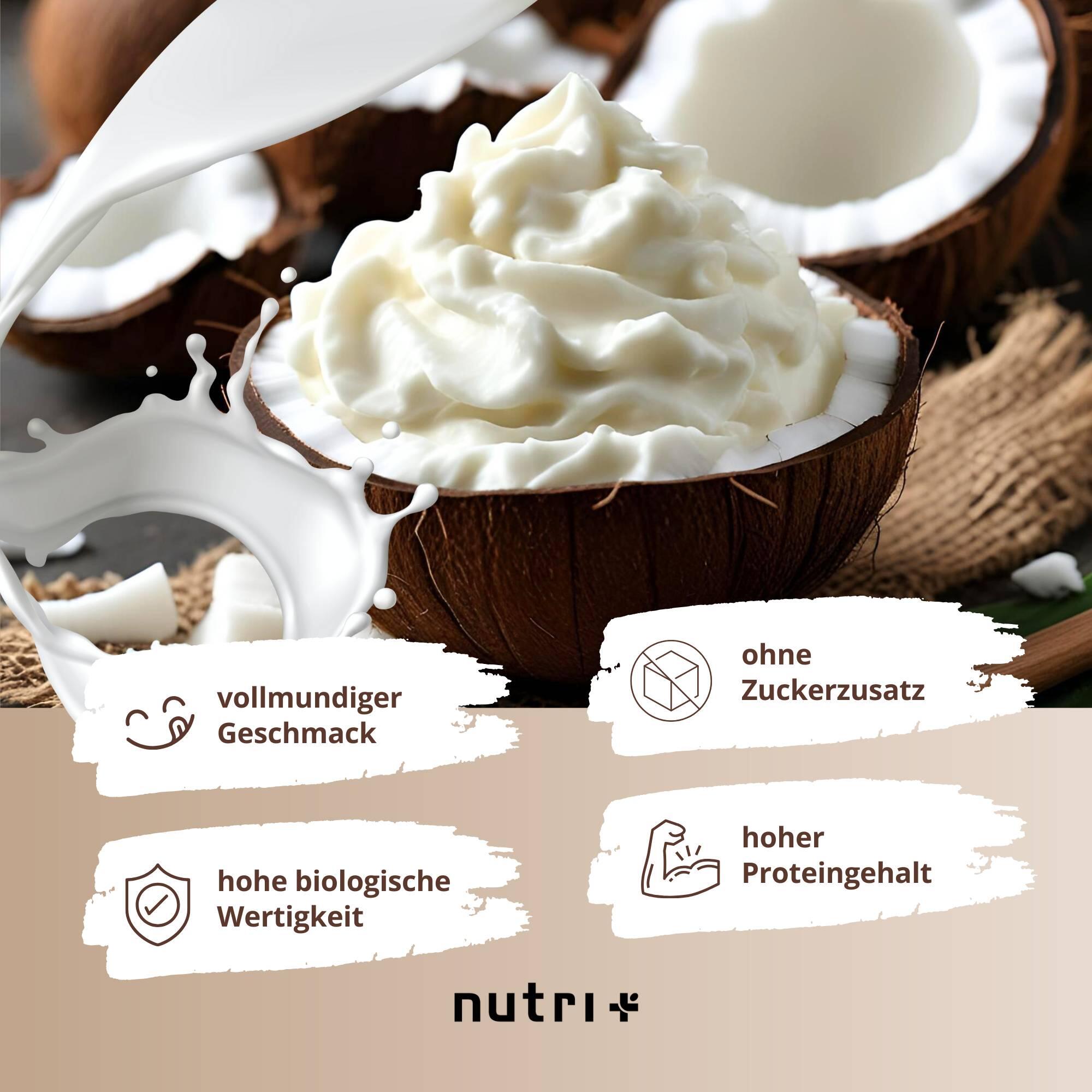 Proteinpulver 6K 1000g - Sahne Kokos 3/5