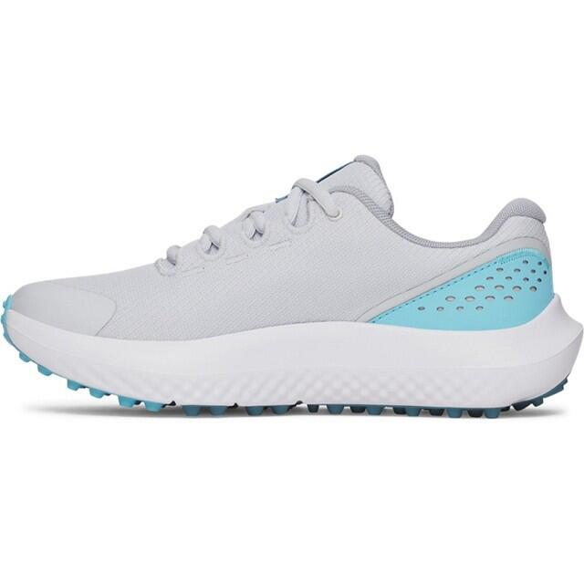 Chaussures de golf Under Armour Y Surge pour enfants, grises 2/5
