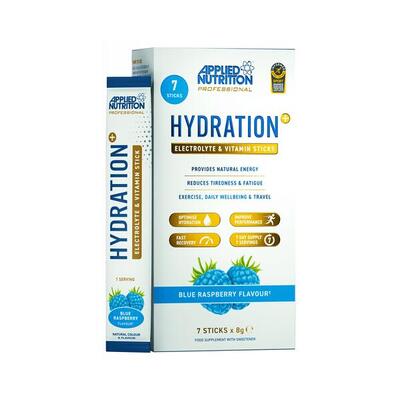 Elektrolyten en hydratatie - hydratation + (7x8g) - fraise framboise