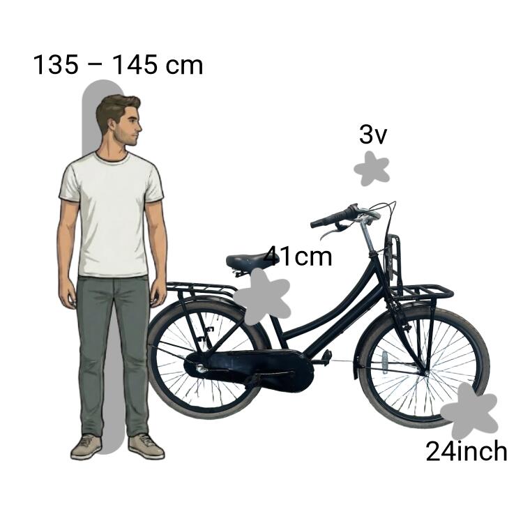 Tweedehands Spirit Transportfiets 2/4