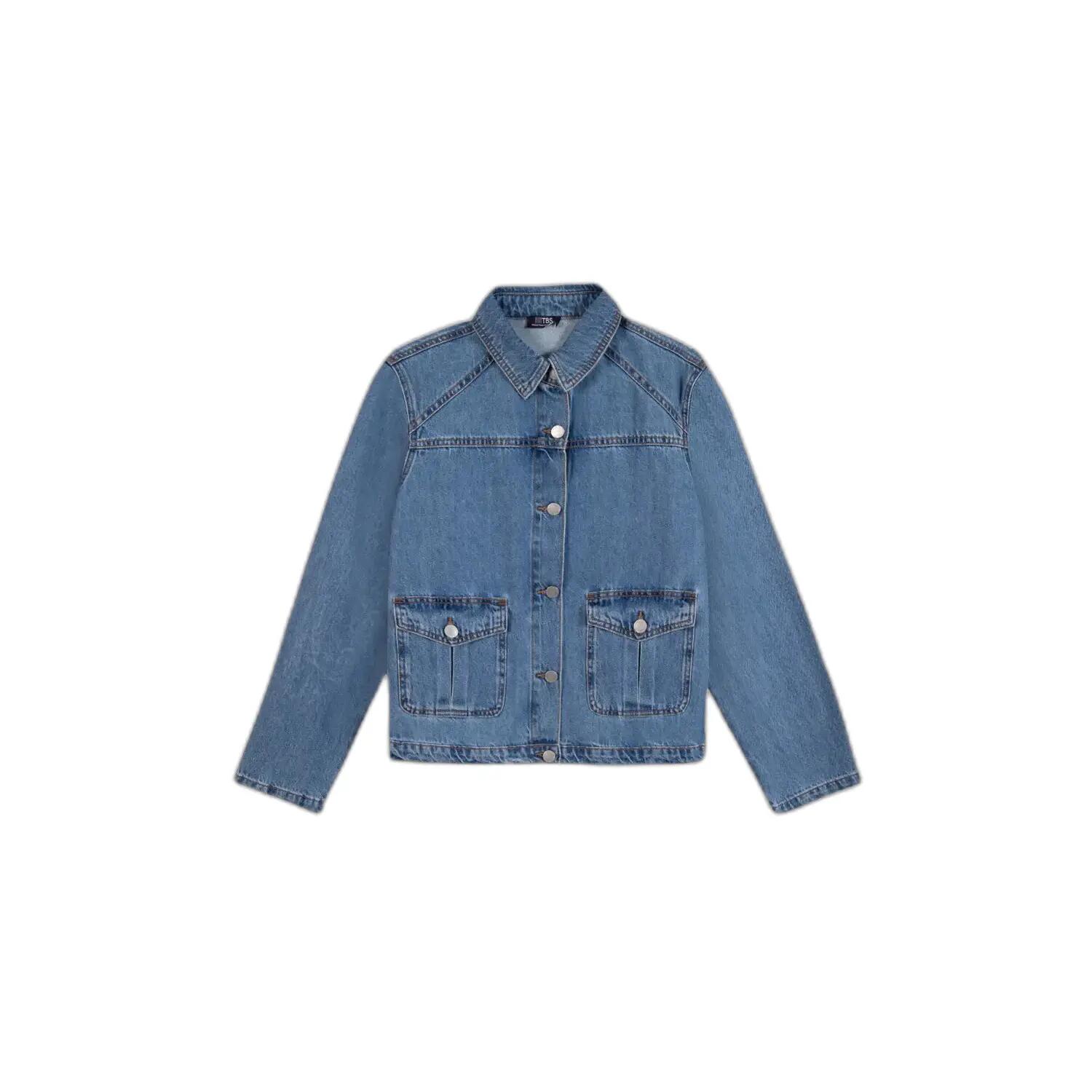 Veste en jean femme TBS Gesel 1/5