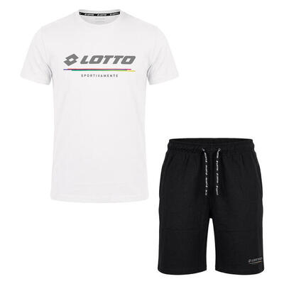 Completo Sportivo Uomo LOTTO Cotone Corto