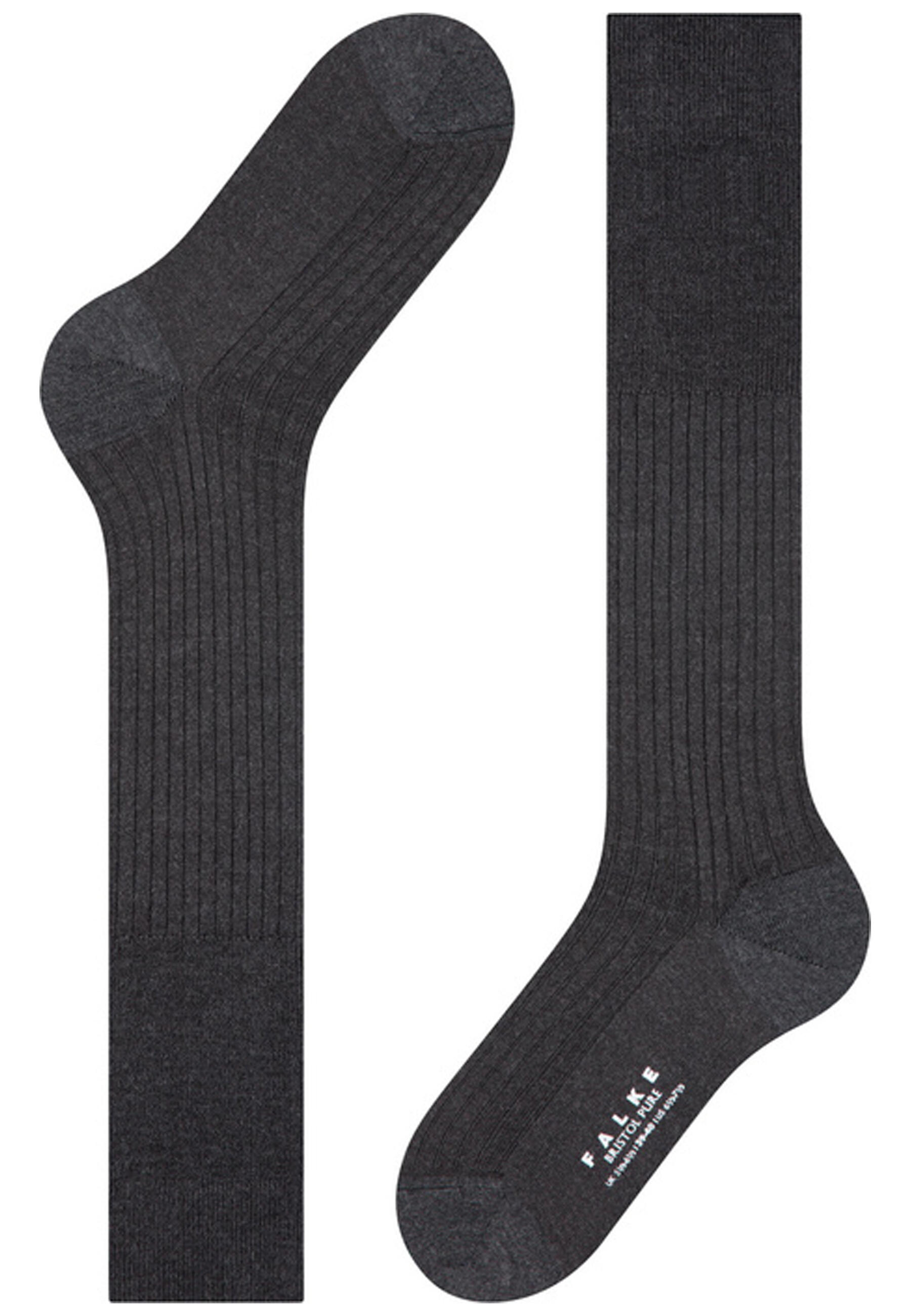 Falke Herren Socken Bristol Pure Kniestrümpfe 15415 3/6