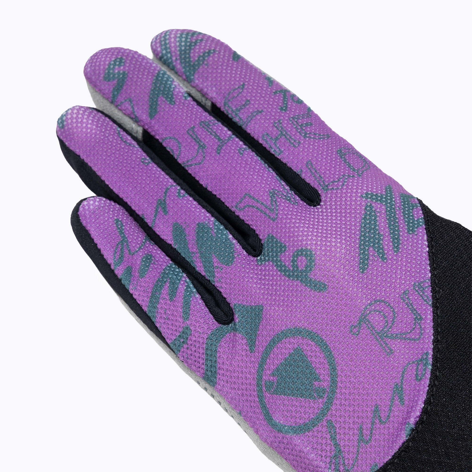 Guantes largos Endura Hummvee Lite morados para mujer 5/6