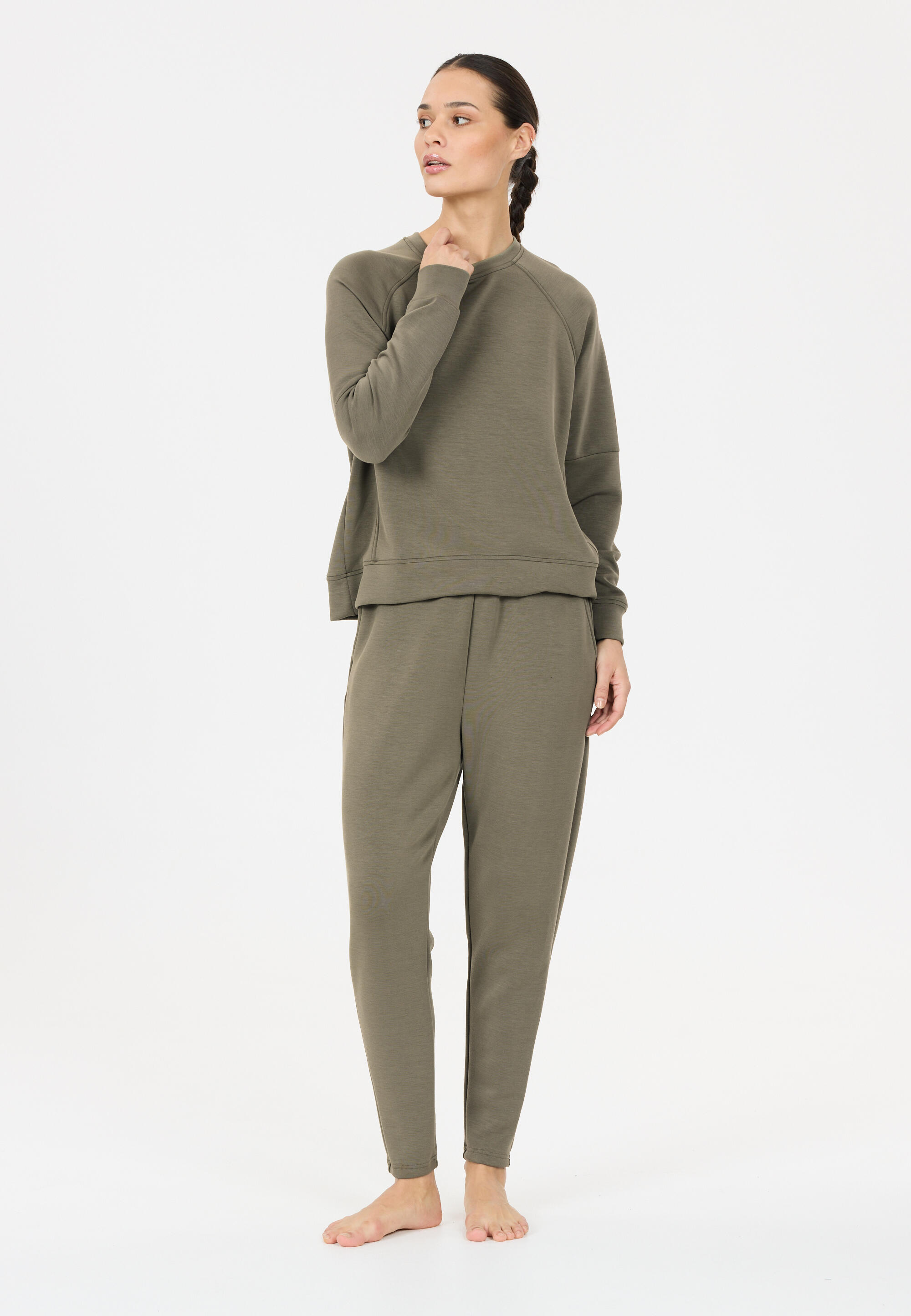 Felpa girocollo da donna Athlecia Jacey 3/15