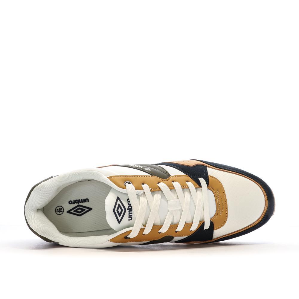Baskets Noires/Blanches/Camel Homme Umbro 973590 4/7