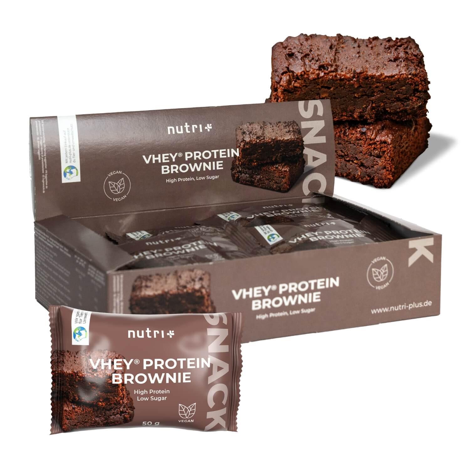 VHEY® Protein Brownie 12er-Box 1/5