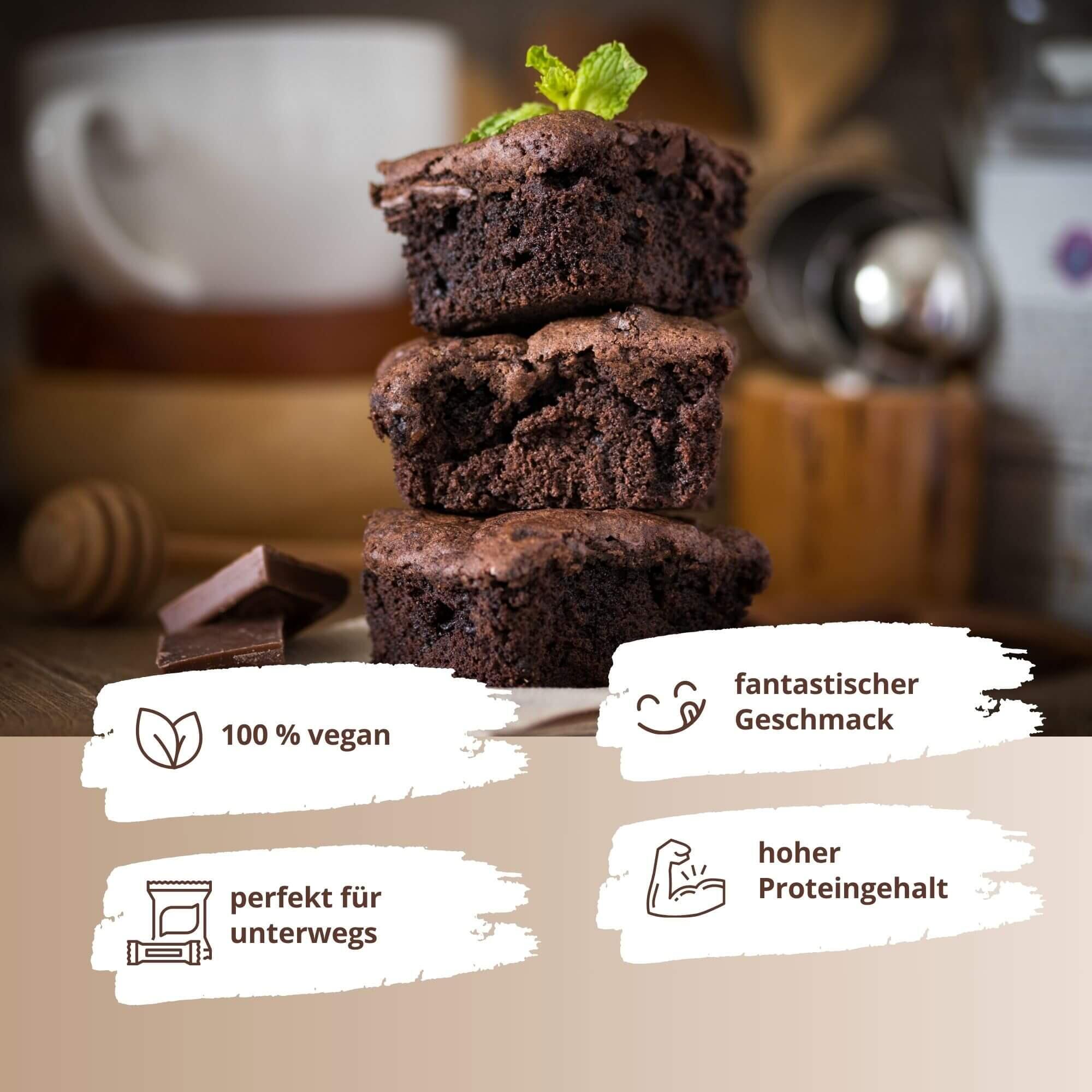 VHEY® Protein Brownie 12er-Box 2/5