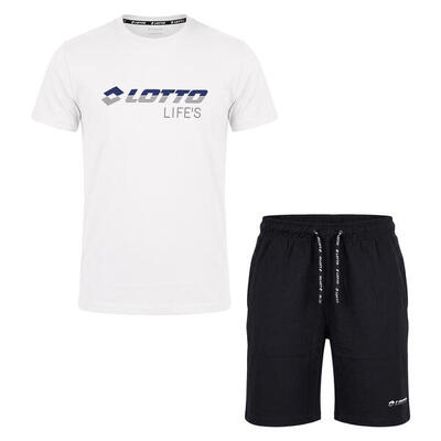 Completo Sportivo Uomo LOTTO Cotone Corto