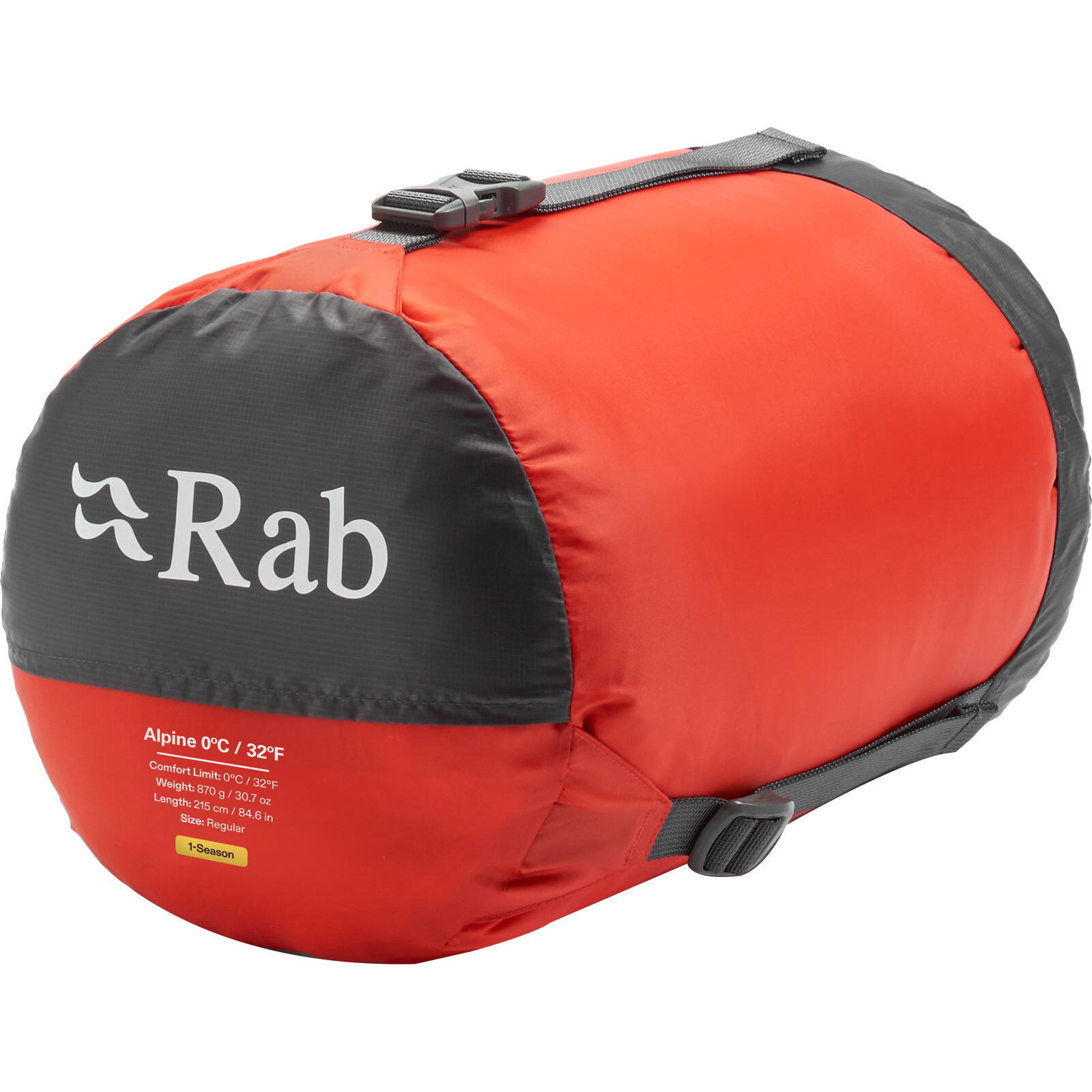 Daunenschlafsack Alpine 0C/32F dark horizon-tuscan red 4/6