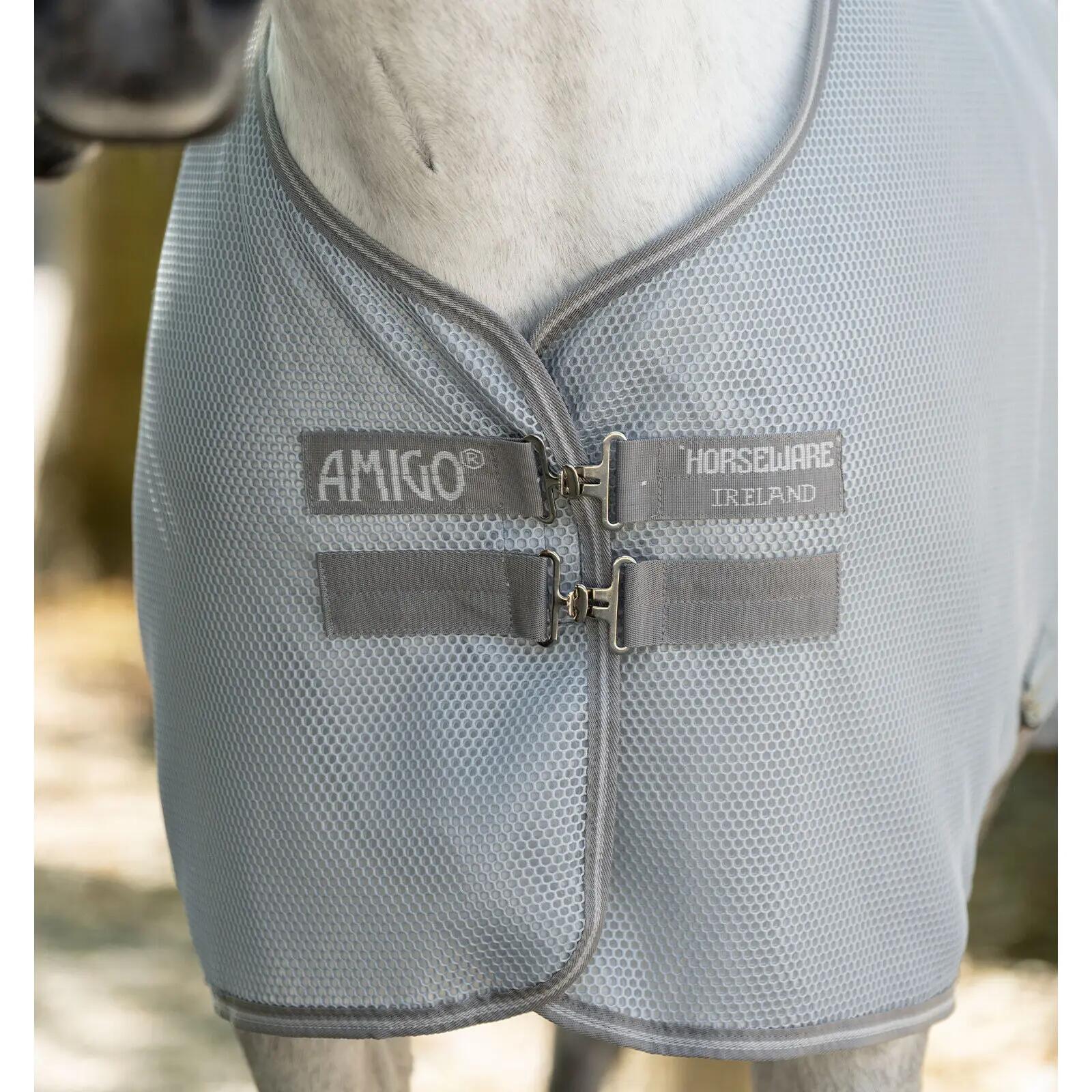 Coperta asciugante per cavallo in rete Amigo AirNet 4/7