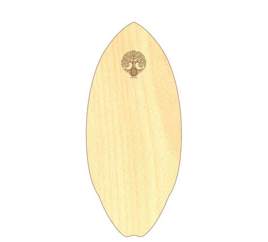 Bamboo/Fibra di Legno 45 - Tavola da Skimboard 2/2