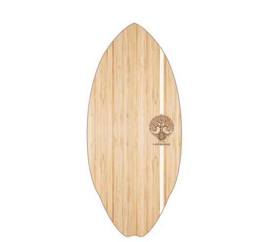 Bambus/Holz Fiberglas 45 - Skimboard