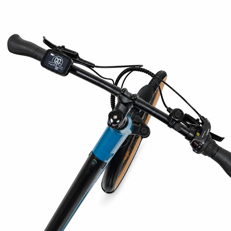 Bicicleta electrica Oras Devron 28200, M, Albastru